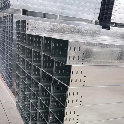 Lightweight 300mm Cable Trays And Raceways Floor Mounted For Outdoor ODM