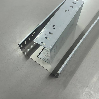 Chromium Metal Stainless Trough Cable Tray 1000mm For Electrical Systems
