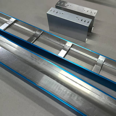 Aluminium Conductive Cable Tray Trough 100x50 Solid Bottom ODM