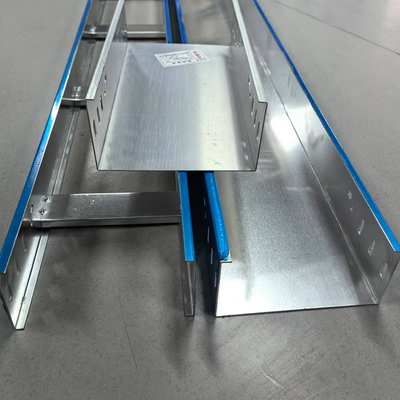 Commercial Instrument Cable Tray Conductive Aluminum Ladder Organiser Floor Mounted