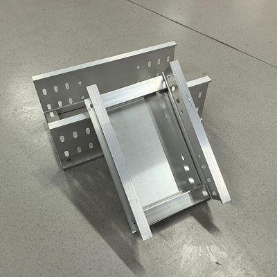 Medium Duty Aluminum mem HDG Cable Tray Sizes Slotted 100mm-1000mm