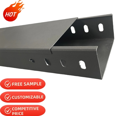 ODM Ladder Ventilated Cable Tray Trunking 350mm For Cable Management System