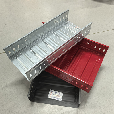 Walkable Electrical GI 1000mm Cable Tray Management Solutions Floor Mounted