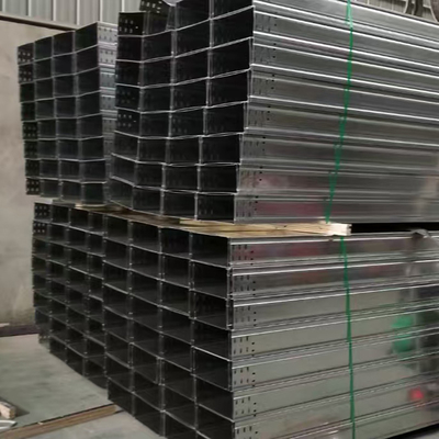 Modular GI Cable Tray Trough Wireway For Cable Management Systems