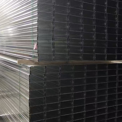 Modular GI Cable Tray Trough Wireway For Cable Management Systems