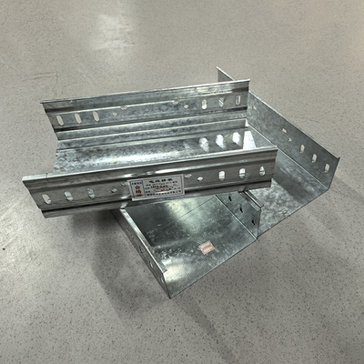 Building HDG GI Cable Tray Ladder Organizer Alkalinity Resistance 6 Inch