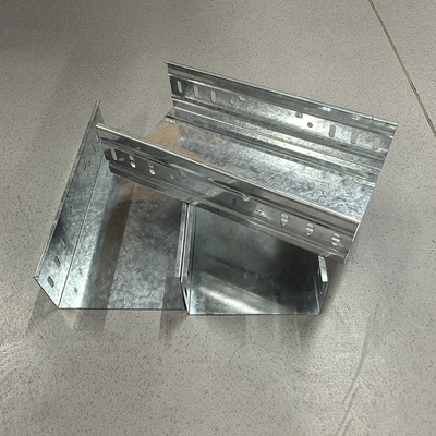 Precision Horizontal Galvanized 100mm Cable Tray Trunking Heavy Duty