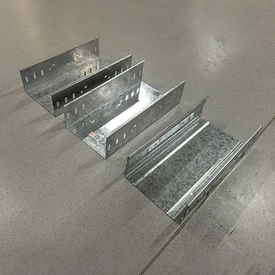 Hot Dipped Galvanized GI Cable Tray Raceway Electrical Wire Tray UV Resistance