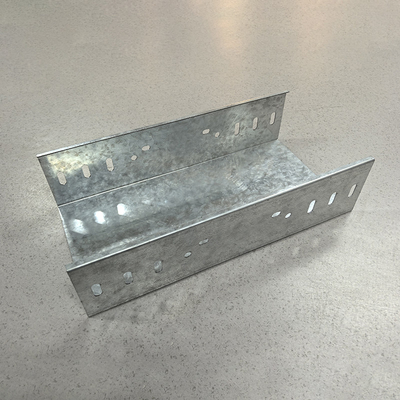 Hot Dipped Galvanized GI Cable Tray Raceway Electrical Wire Tray UV Resistance
