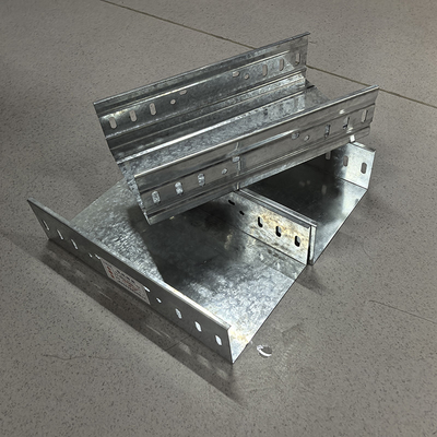 Galvanizing Network Cable Tray 150mm For Indoor Corrosion Resistance
