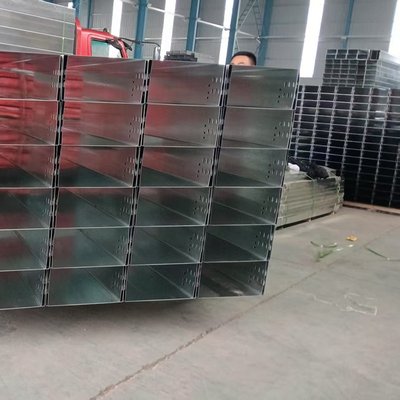 Lightweight 300mm Cable Trays And Raceways Floor Mounted For Outdoor ODM