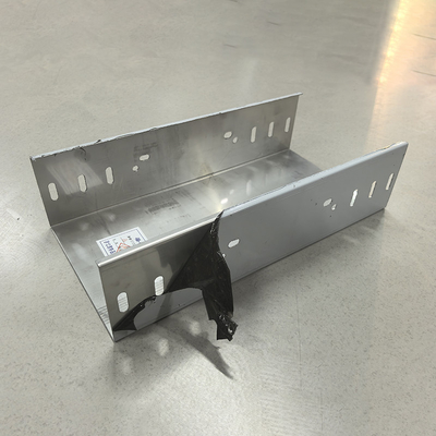 Supporting Perforated Galv SS Trough Cable Tray System For Home