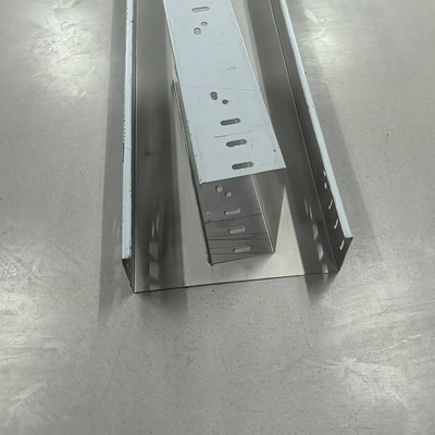 Warehouse Raceway Trough Cable Tray Chromium Stainless Steel 4 inch