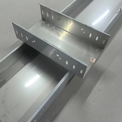 Residential Galvanized Stainless Chromium Trough Cable Tray Trough Solid Bottom