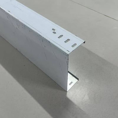 Chromium Metal Stainless Trough Cable Tray 1000mm For Electrical Systems