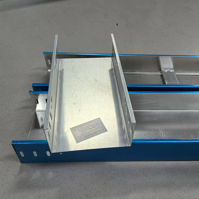 Indoor Shielded GI Cable Tray Trunking 50x50 Corrosion Resistance