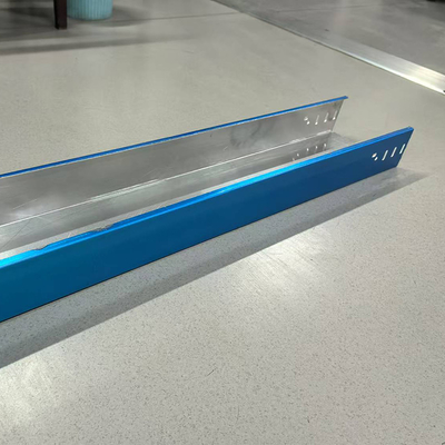 Aluminium Conductive Cable Tray Trough 100x50 Solid Bottom ODM
