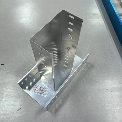 Aluminium Conductive Cable Tray Trough 100x50 Solid Bottom ODM