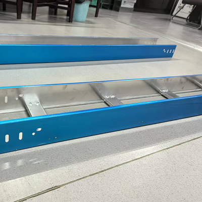 24" Solid Bottom Cable Tray Aluminum Ladder Overhead Raceway OEM