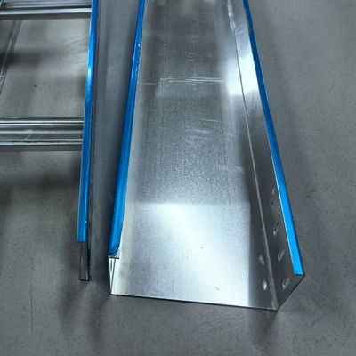 Outdoor Anodized Steel Galvanized Cable Trunking Tray For Commercial Buildings