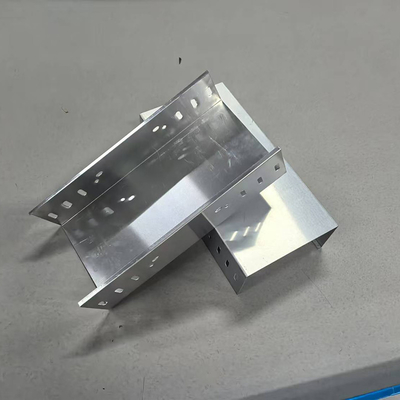 Electrical Perforated Gi Cable Duct Tray Aluminum Alloy Ladder 100mm