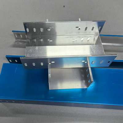 Electrical Perforated Gi Cable Duct Tray Aluminum Alloy Ladder 100mm