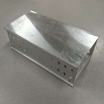 Solid Bottom Instrument Cable Tray Anodizing Aluminum Alloy OEM