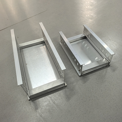 Solid Bottom Instrument Cable Tray Anodizing Aluminum Alloy OEM
