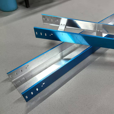 Commercial Instrument Cable Tray Conductive Aluminum Ladder Organiser Floor Mounted