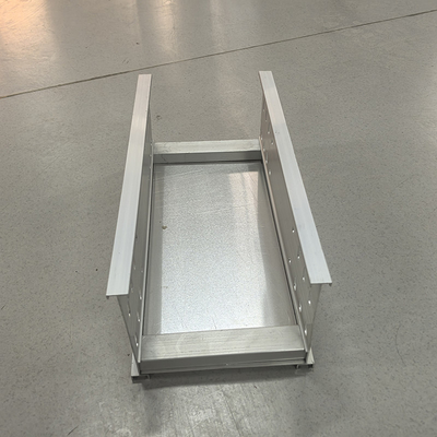 ODM Anodized Aluminum Galv Cable Tray 100x100 Fire Resistance For Indoor Outdoor