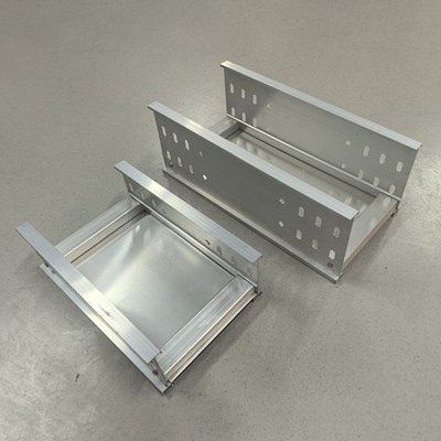 ODM Anodized Aluminum Galv Cable Tray 100x100 Fire Resistance For Indoor Outdoor
