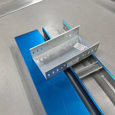 Ventilated Electromagnetic Pre Galvanised Cable Tray 4 Inch Customized