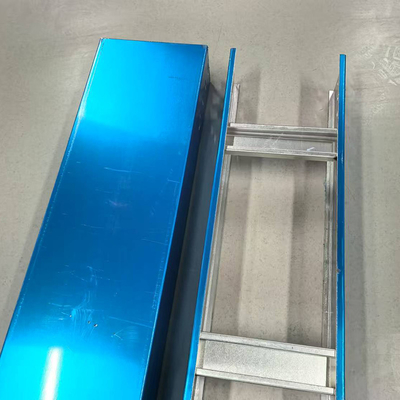 Horizontal Anodizing Aluminum Cable Trunking Tray With Wall Mounted OEM