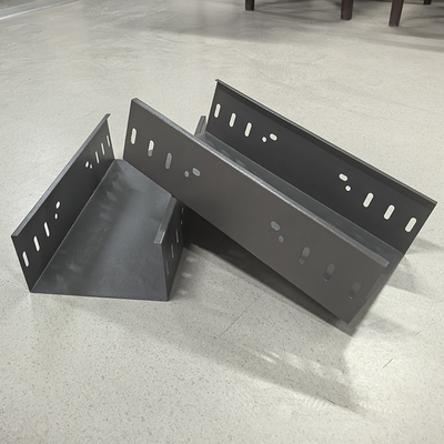 Wall Mount Ventilated Cable Tray Aluminum Ladder 1000mm Custom