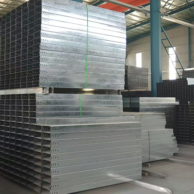 Stainless Steel Slotted 100mm Perforated Cable Tray Raceway Channel ODM