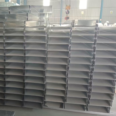 Lightweight Polished Stainless Steel Ventilated Cable Tray Aluminum Wire Tray