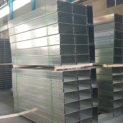 OEM 3 Inch Cable Tray Trough Support High Voltage 400x200 Dustproof