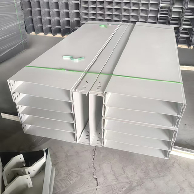 Outdoor Waterproof Galvanized Steel Ventilated Cable Tray Trunking Aluminum Basket