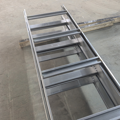 Ventilation Single Rail Cable Tray Organizer Ladder Type Corrosion Resistance