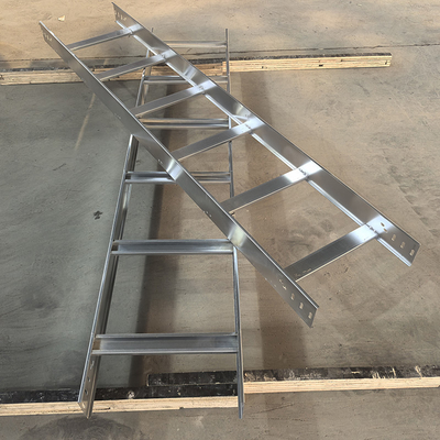 Trapezoidal Fire Rated Cable Ladder Tray 12 Inch For Electrical Wiring Systems