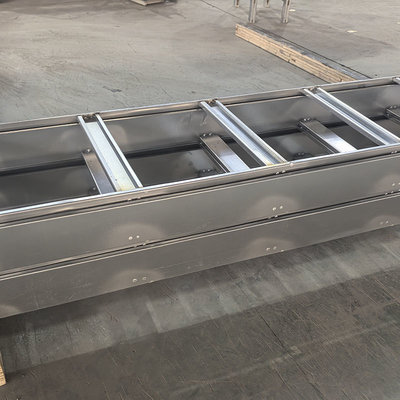 Trapezoidal Aluminum Ladder Cable Tray Lightweight Fire Resistant
