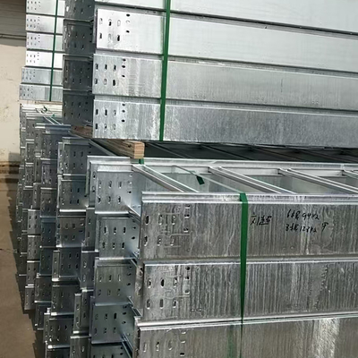 Trapezoidal Aluminum Ladder Cable Tray Lightweight Fire Resistant