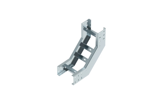 Hot Dipped Galvanized Wire Mesh Fire Rated Cable Ladder Single Rail Tray