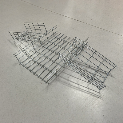 Wall Mounted HDG B Line Basket Tray Fire Resistant 100x100 For Data Center