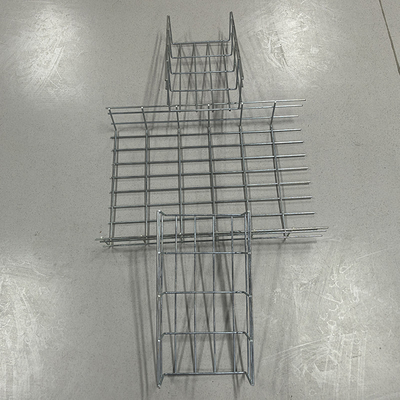 Wall Mounted HDG B Line Basket Tray Fire Resistant 100x100 For Data Center