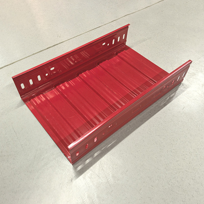 Walkable Electrical GI 1000mm Cable Tray Management Solutions Floor Mounted