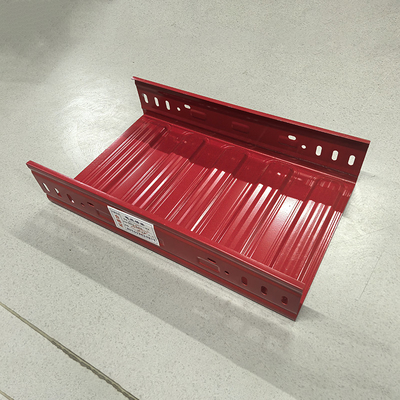 1000mm GI Offshore Cable Tray Trunking Management Solutions Corrugated Bottom