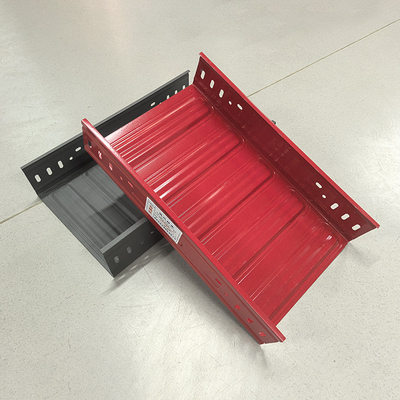 1000mm GI Offshore Cable Tray Trunking Management Solutions Corrugated Bottom