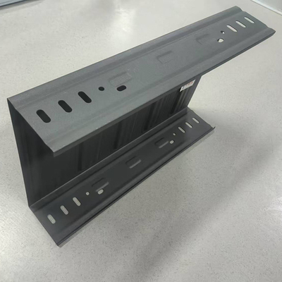 Solid Bottom Offshore Cable Tray Trunking Galvanized Steel 50mm - 300mm