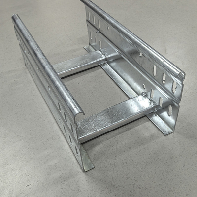 Movable Gantry Cable Ladder Raceway Tray Systems Solid Bottom